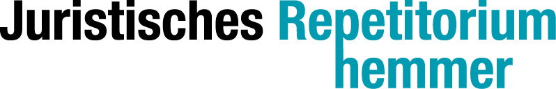 Logo Juristisches Repetitorium Hemmer 1. Staatsexamen