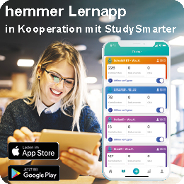 Die neue hemmer-App in Kooperation mit StudySmarter