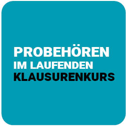 Probehren in unserem wchentlich stattfindenden Online-Klausurenkurs