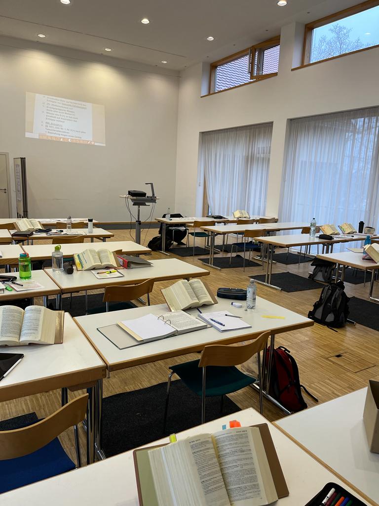 Unser Kursraum