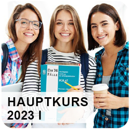 Hauptkurs Heidelberg/Mannheim 2023 I ab Frühjahr - Präsenz- und Onlineunterricht -