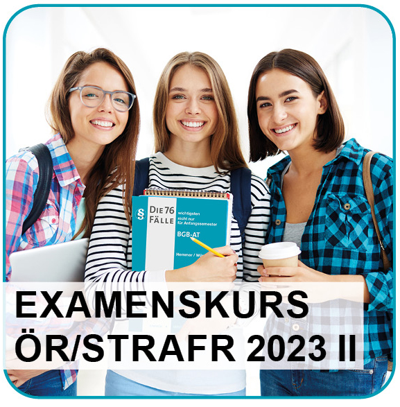 Examenskurs R/StrafR 2023 II