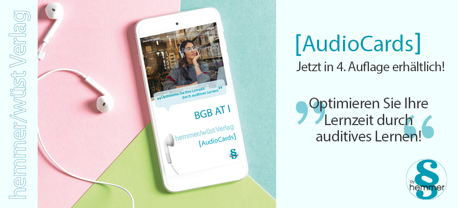 hemmer AudioCards - AudiCards - Das Frage-Antwort-System der hemmer-Skripten zum Hren Auditives Lernen erleichtert die Wiederholung des Stoffes.